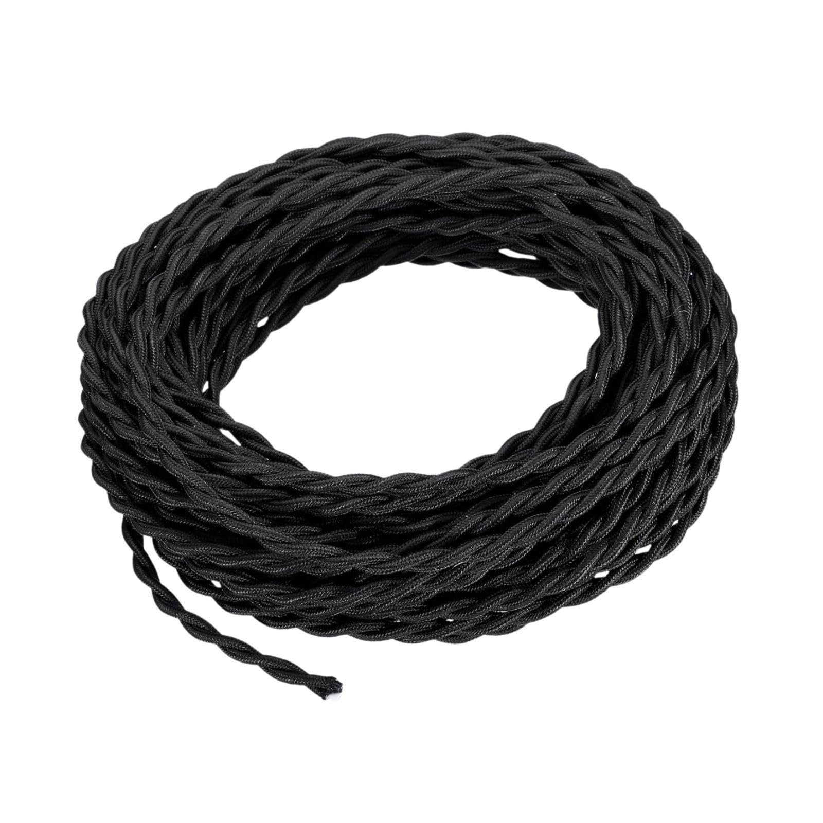ATORSE Pendant Light Cord Retro 5M DIY Lamp Cable for Living Room Bedroom Black-image-31