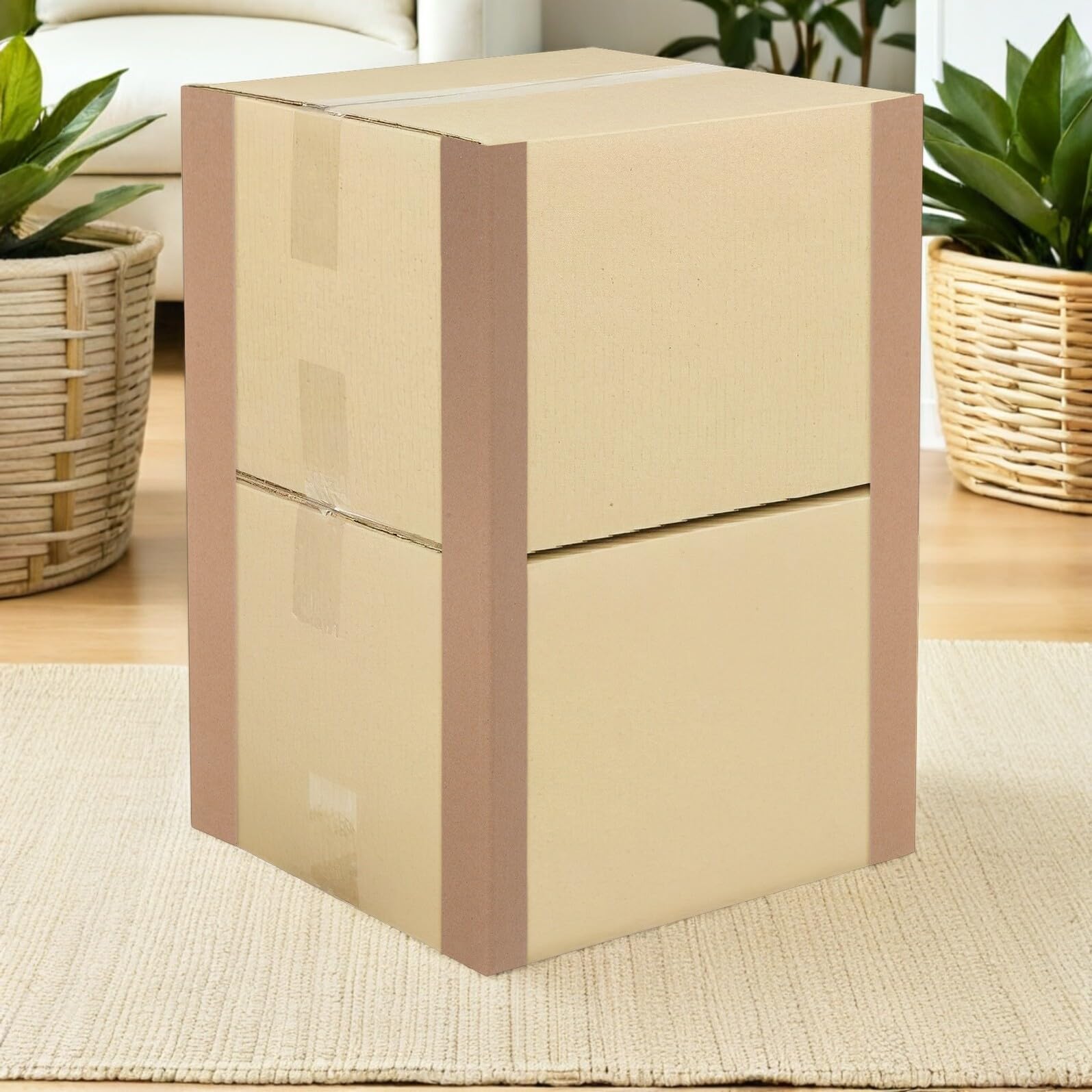 YARNOW Protections D'angle en Papier pour Emballage Colis Carton, 20 Pièces, Installation Rapide, Protection du Contenu Lors du Déménagement et E-commerce