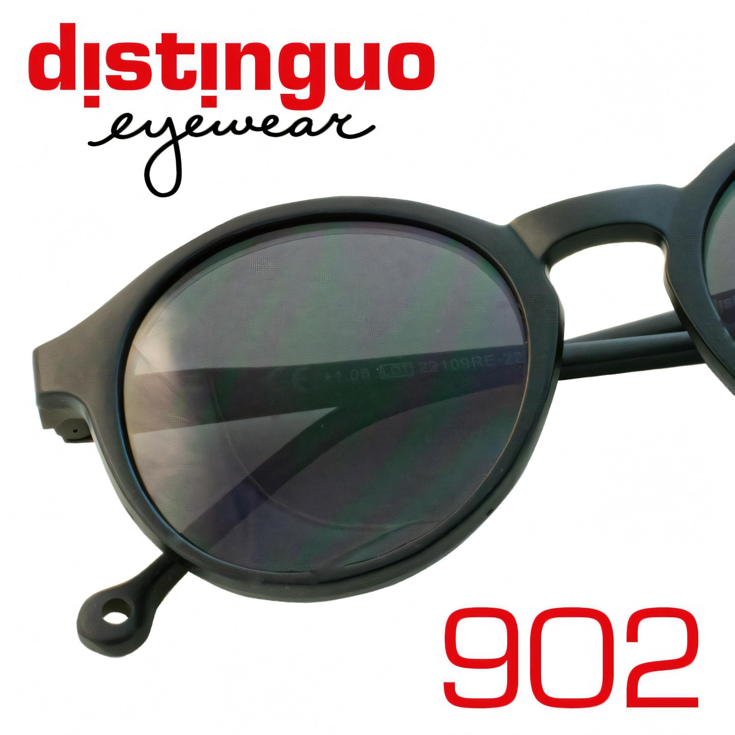 Occhiali da Lettura 900 - Unisex, Convertibili in Occhiali da Sole con Clip Magnetica, Diverse Gradazioni in Colore Nero, Completi di Accessori Occhiale