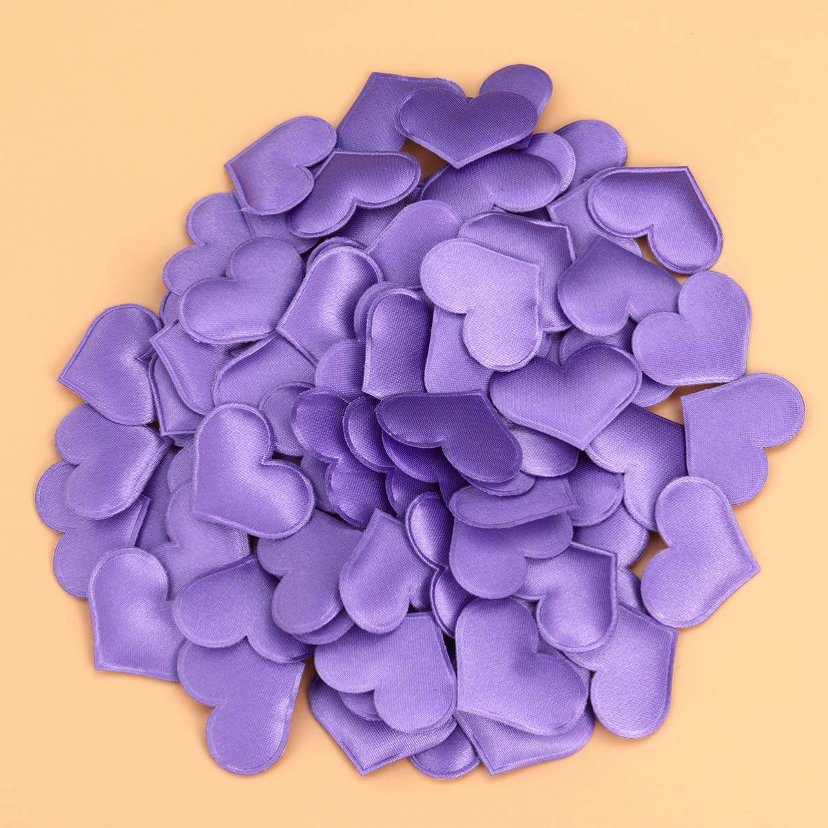 Alipis 1200 Pz cuore di petali di spugna tappeto matrimonio segnatavolo matrimonio purple hearts coriandoli cuore spugna di a artificiale Viola,porpora