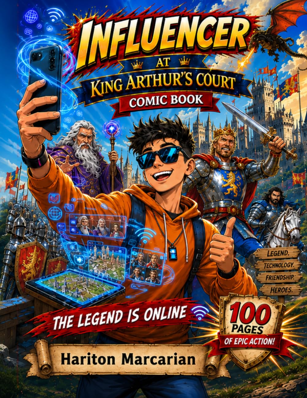 Influencer at King Arthur's Court