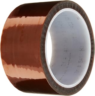 3M 5413 Amber Polyimide Film Tape, 2" width x 36yd length (1 roll)