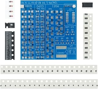 Alkatronik Smd Lehim Öğrenme Seti 62 Parça Smt Ele