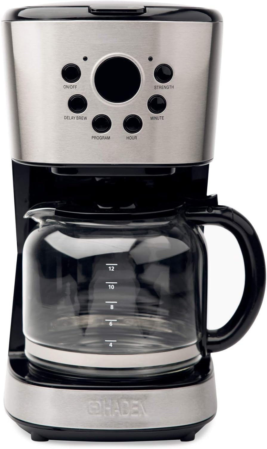 Haden Filter Coffee Maker Electric Drip Coffee Machine with Glass