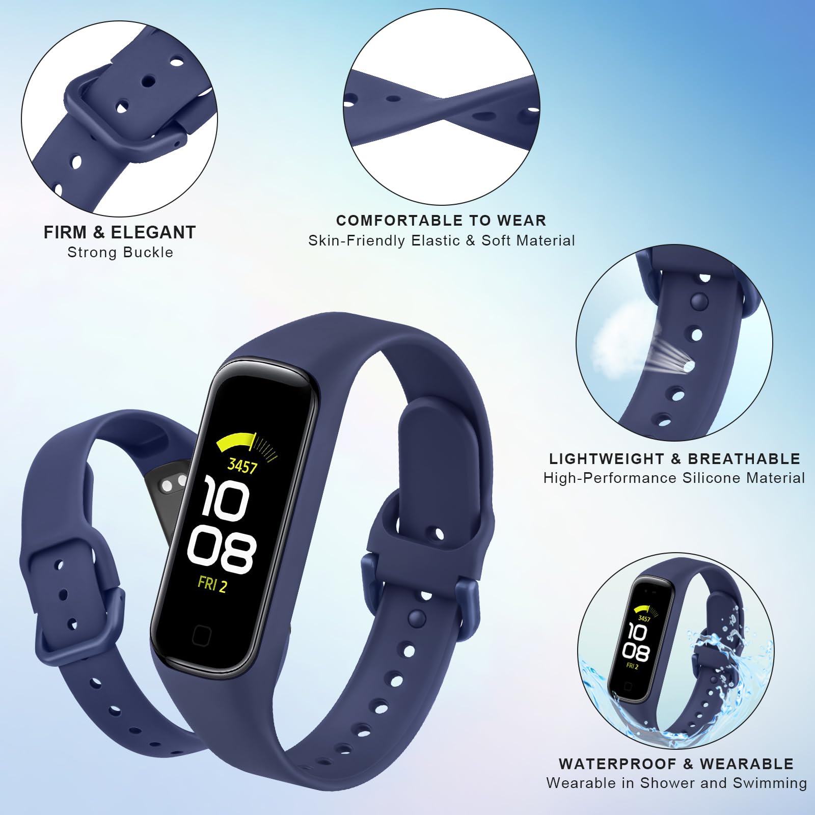 Galaxy Wearable Mi Band Galaxy Fit Samsung Gear Honor Mi Band
