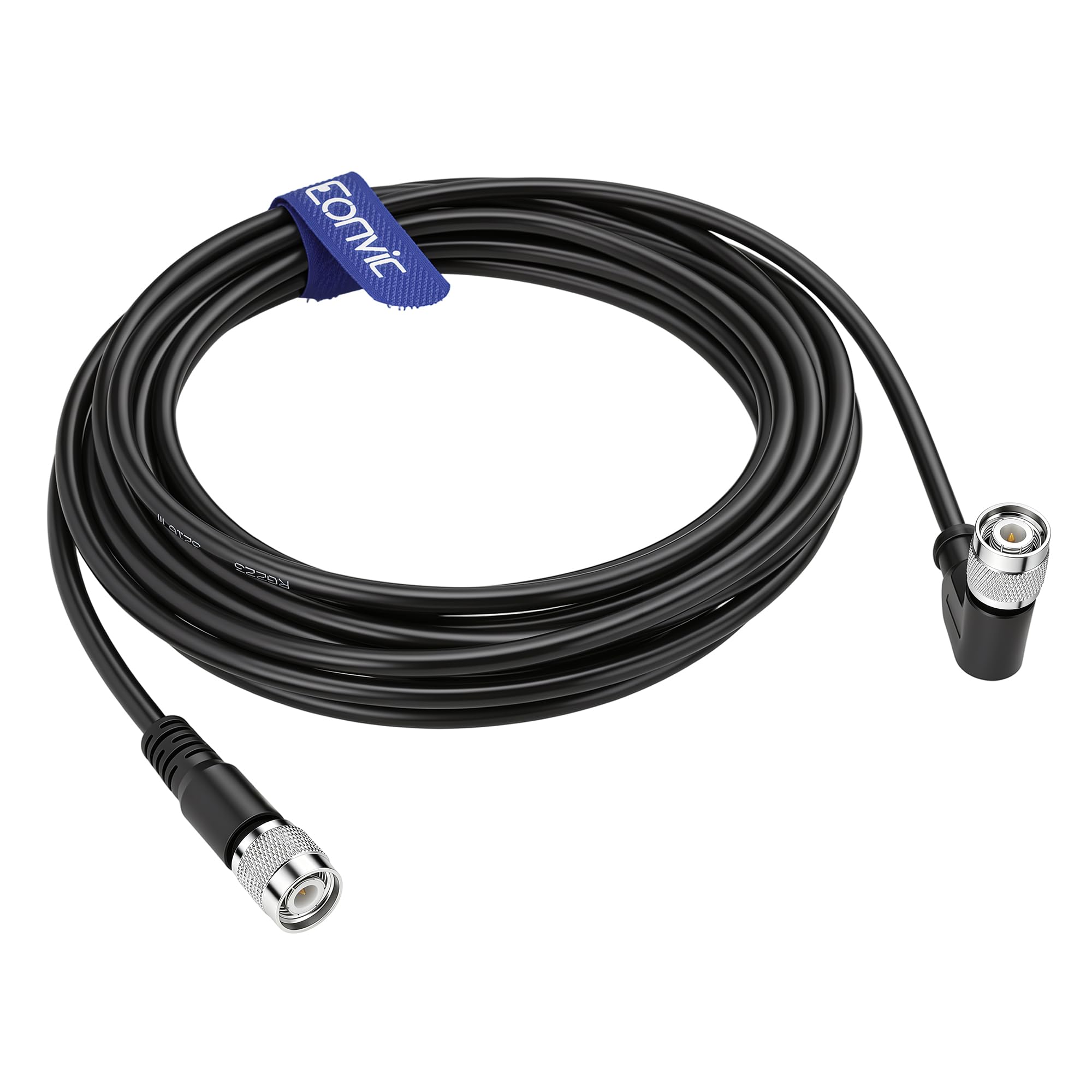 Câble d'antenne GPS TNC vers TNC flexible à 90 degrés RG223 pour récepteurs GNSS/GPS (5 m)