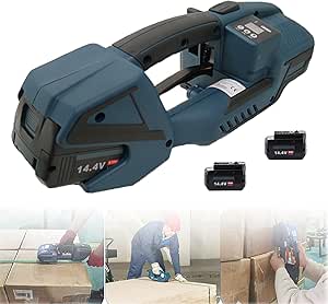Amazon.com: XURUIUS Electric Strapping Machine,Battery Powered,Banding ...