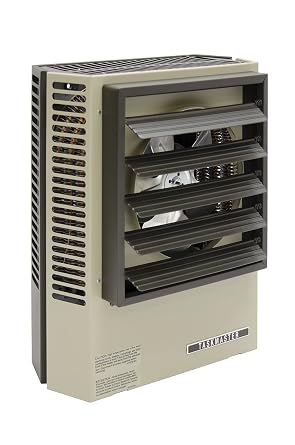 TPI/Raywall F2F5103N 5100 Series Fan Forced Unit Heater; 400 cfm, 1/3 Phase, 208 Volt, 3.3 Kilo-Watt