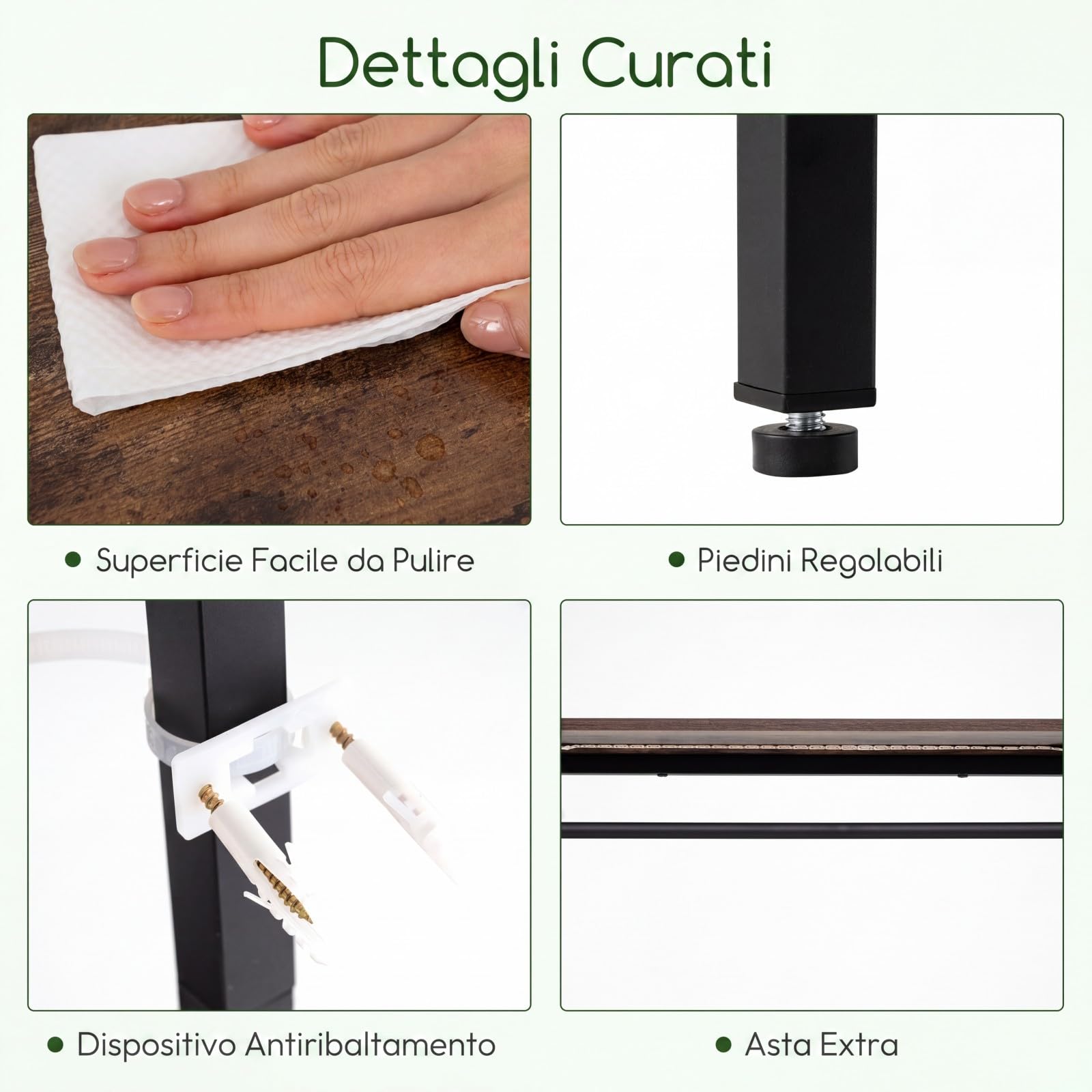 COSTWAY Scaffale Portapiante con Luci Regolabili, Scaffale Portavasi a 10 Ripiani con Telecomando e 4 Modalità d'Illuminazione, Portafiori da Interno ed Esterno in Legno e Metallo, Marrone