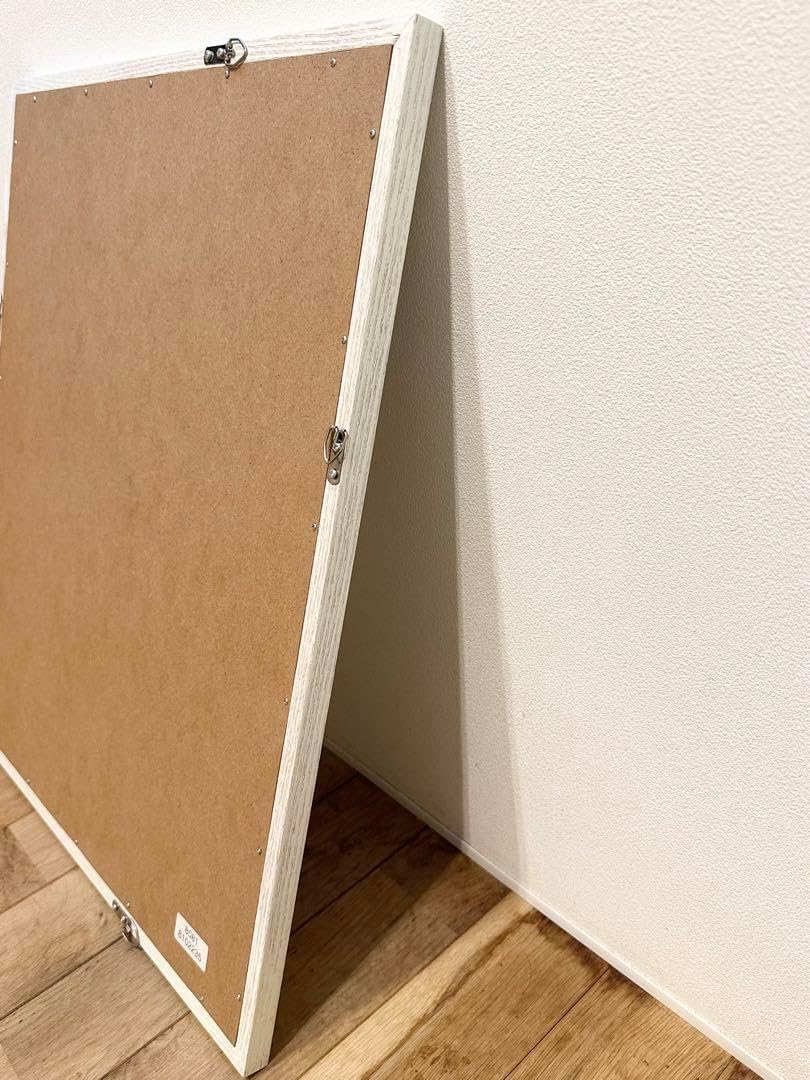 木枠 木 ウォールミラー 壁掛け鏡 スクエア ドレッサー アンティーク 1面