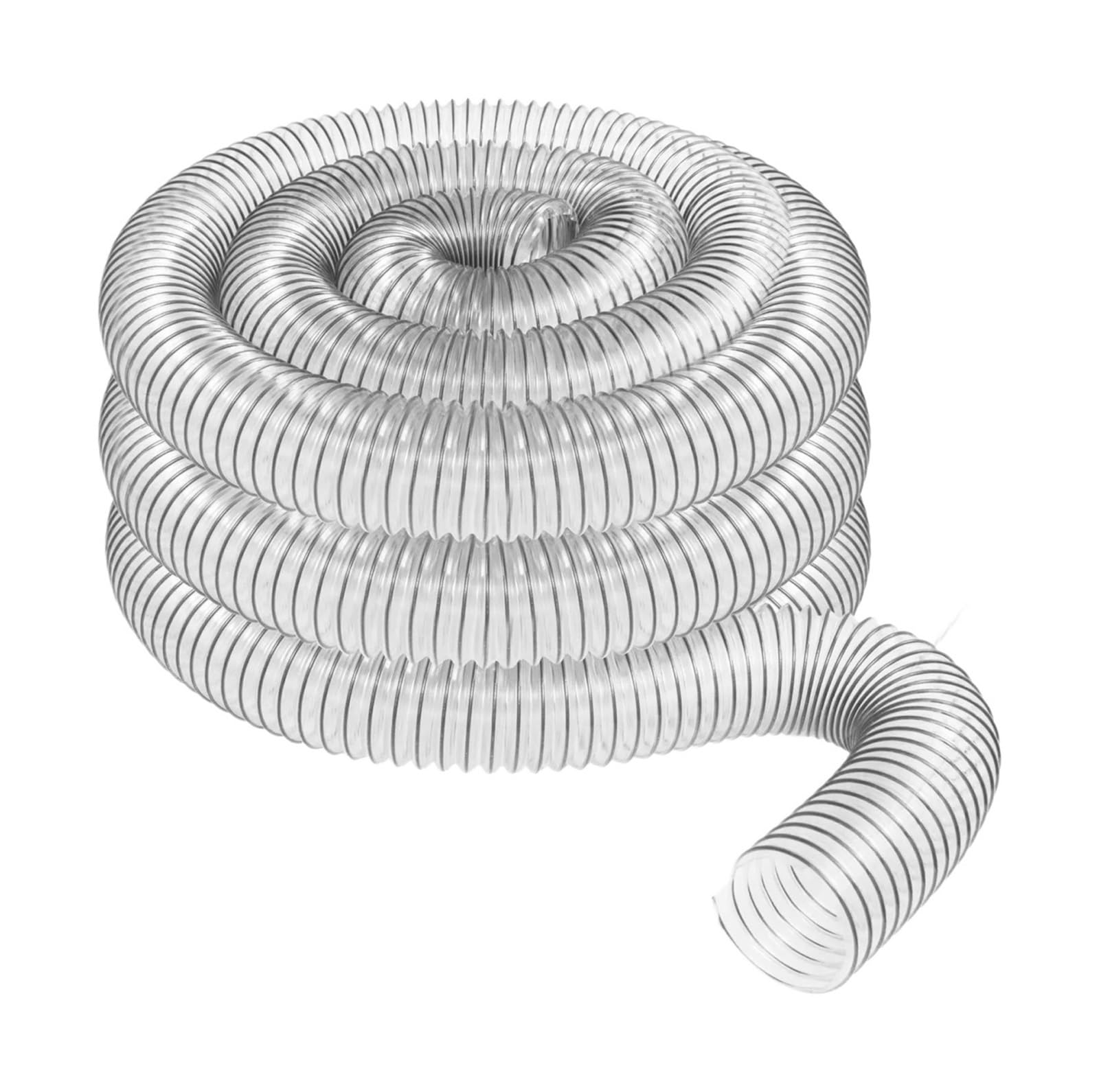 2''-4‘’ OD 50-100mm Clear PVC Dust Collection Hose for Use with Dust Collectors with Ports. for Shop Vacuums(OD100mm 4inch,3Meters)