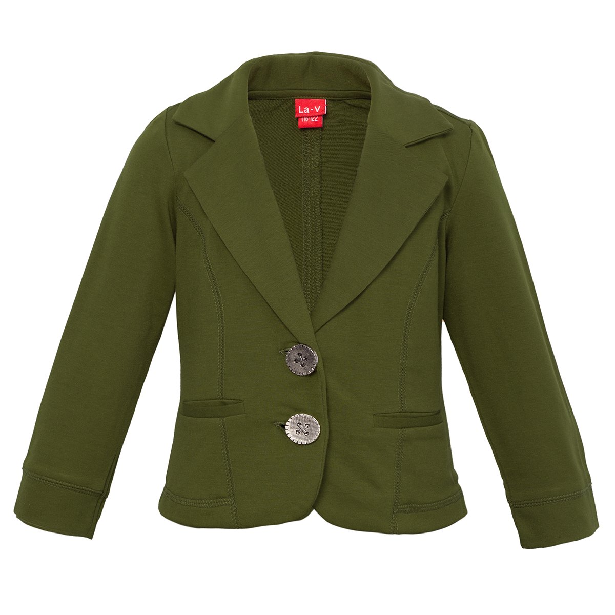 La-V Giacca da Ragazza Blazer Cardigan
