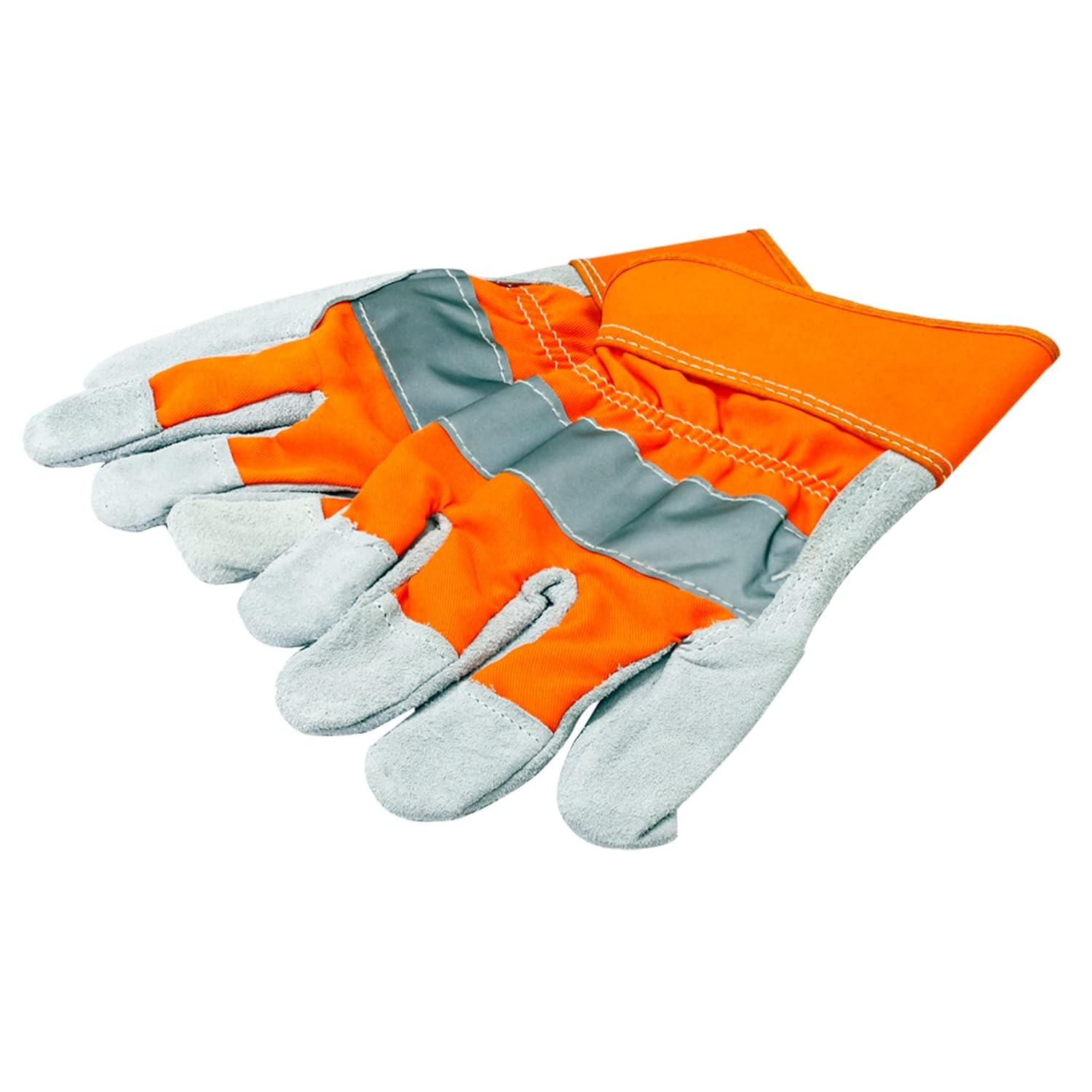 Rolson 60645 Reflective Heavy Duty Rigger Gloves Rolson 60645 Reflective Heavy Duty Rigger Gloves