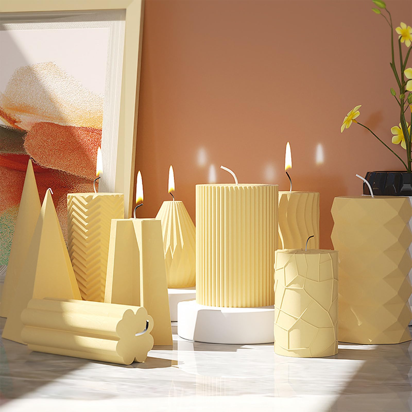 Stampi per candele - Stampi in silicone per cere e candele