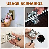 Vista 6 de 1200 piezas Phillips Pan Head Pequeña Máquina Scews, Tornillo pequeño, Tornillo Pequeño Tornillo de Cabeza Pan, Mini Tornillo Surtido Kit