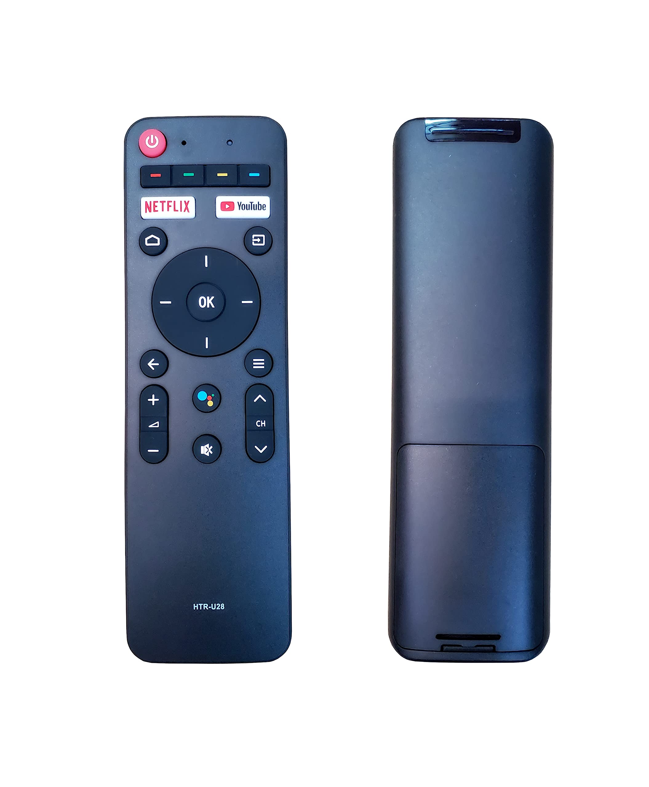 TECVITY® Bluetooth Remote No.HTR-U28 with Voice Function Replacement for HAIER LED TV Remotes.