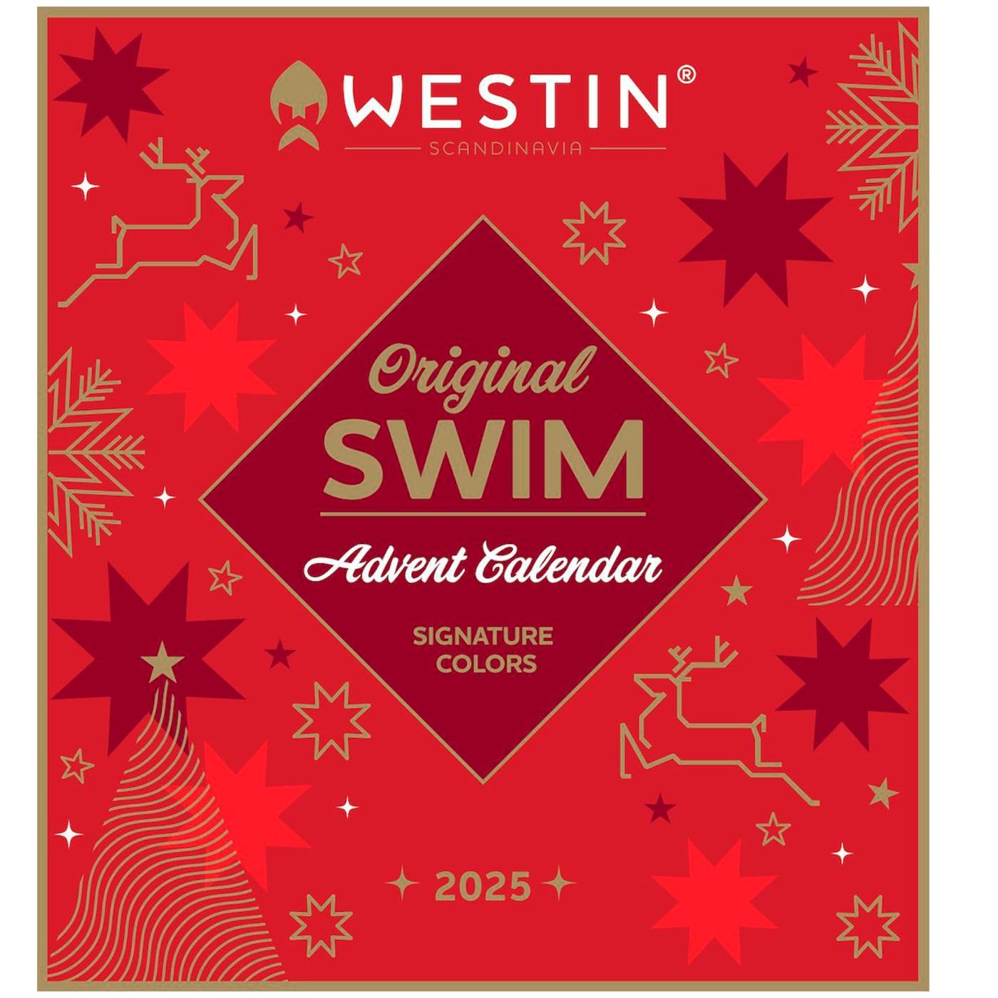 Westin 2025 Swim Advent Calendar 50x45,5x4,5cm - Adventskalender, Angelkalender, Weihnachtskalender