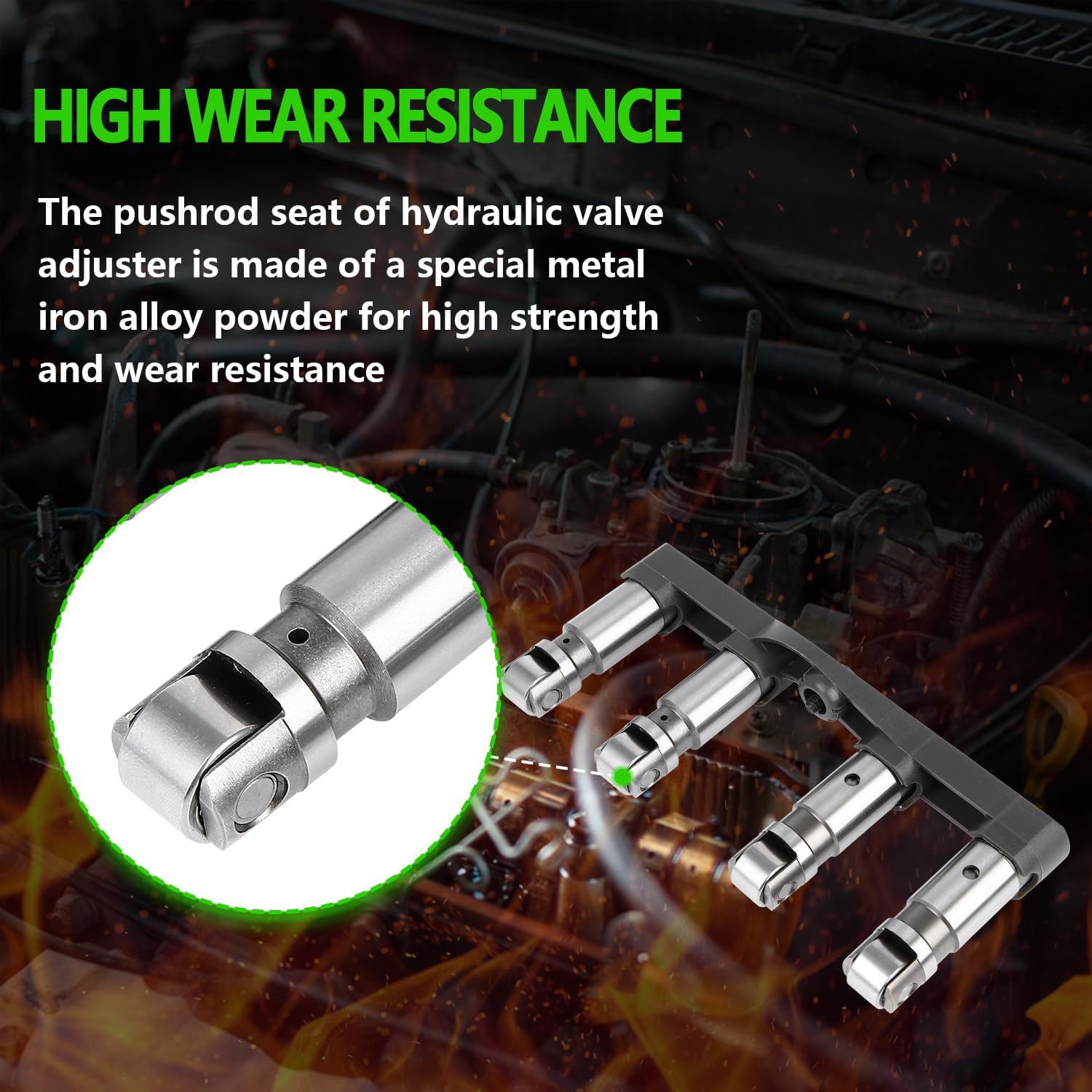 SCITOO Engine Valve Lifter Compatible with 2009-2019 For Dodge Challenger, 2005-2020 For Chrysler 300, 2006-2010 For Jeep Commander replaces 5038785AD