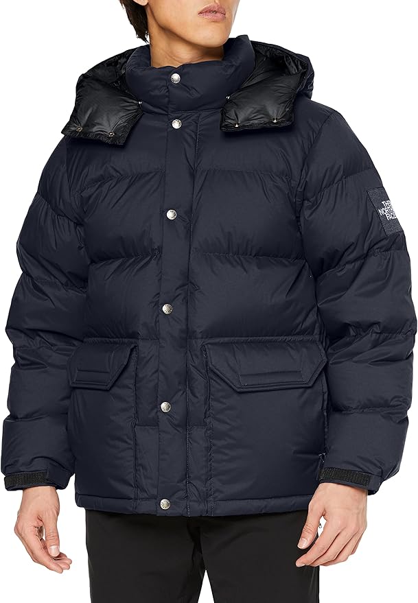 [ザノースフェイス] キャンプシエラショート メンズ 防寒 保温 フード取り外し ブラック XL