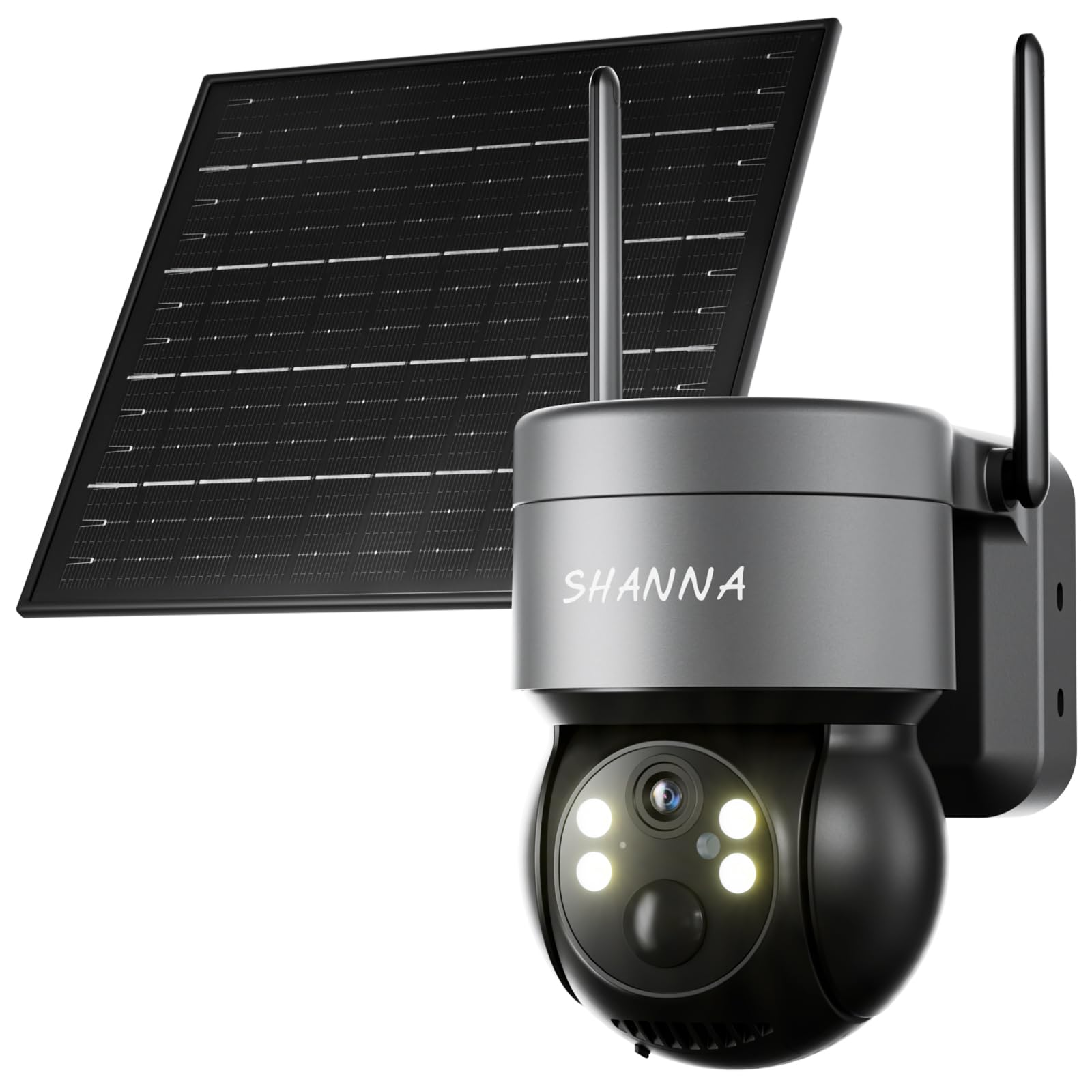 4G LTE Camara Vigilancia SIM,2K Camara Solar 4G,Videovigilancia sin Internet con Baterías de 10400mAh,Detección de Movimiento,Visión Nocturna a Color,Seguimiento Automático,Audio de Dos Vías,IP66