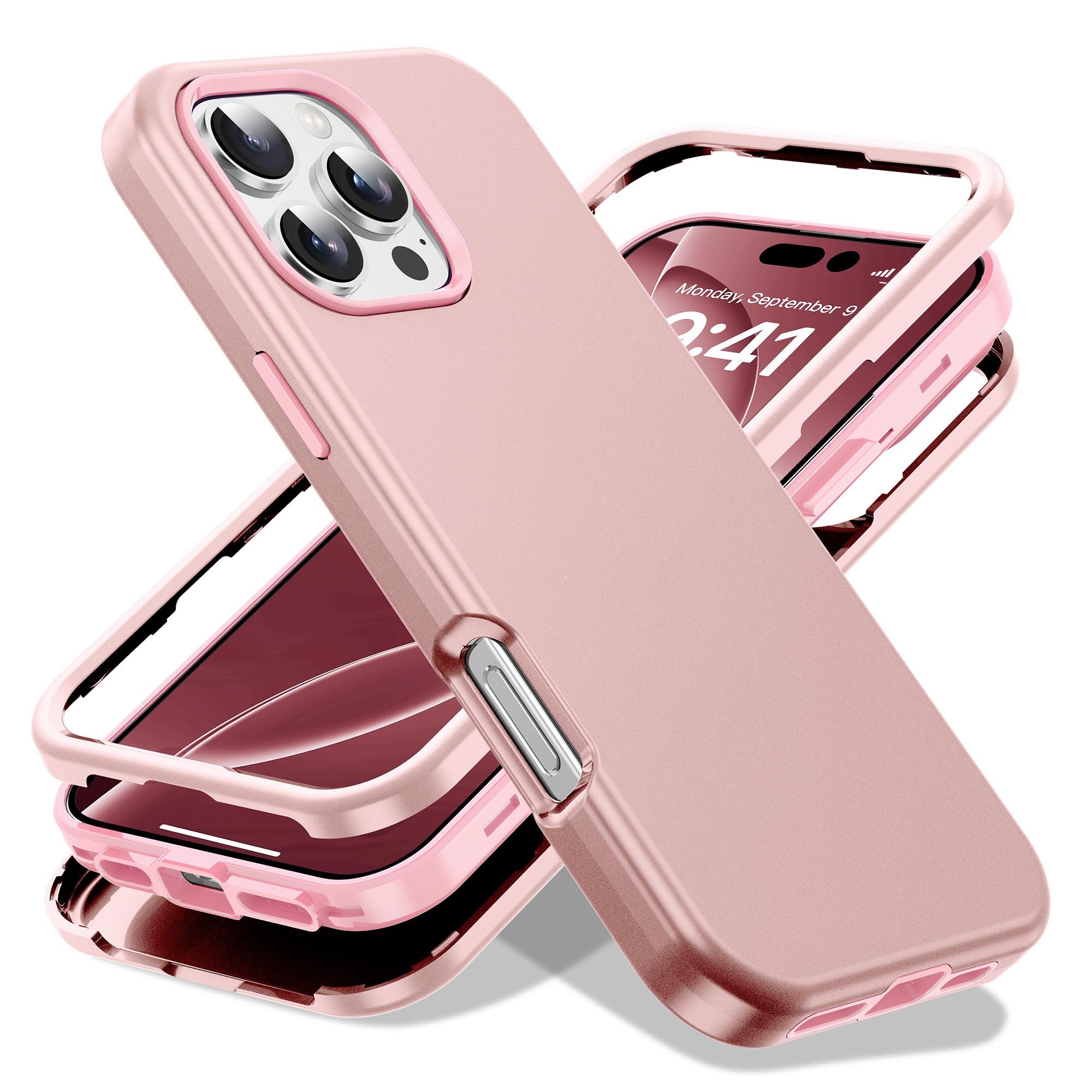 DuiDuiQ Designed for iPhone 16 Pro Max Case 6.9''with [Military Drop Protection][Compatible with Mag-Safe] Shockproof 16 Pro Max Phone Case for Men