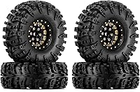 Vista 1 de INJORA Juego de Neumáticos de Rueda de 1.3" S5 Swamp Claw para Terreno de Lodo Neumáticos de 70 * 27mm para Vehículo de Control Remoto de Escala