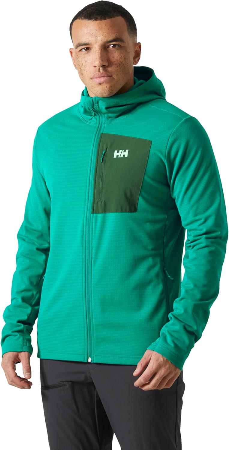 Helly-Hansen Versalite Hooded Fleece Jacket For Men - Lightweight Warmth, Ideal Hiking Skiing Base Layer, Outdoor - Image 4