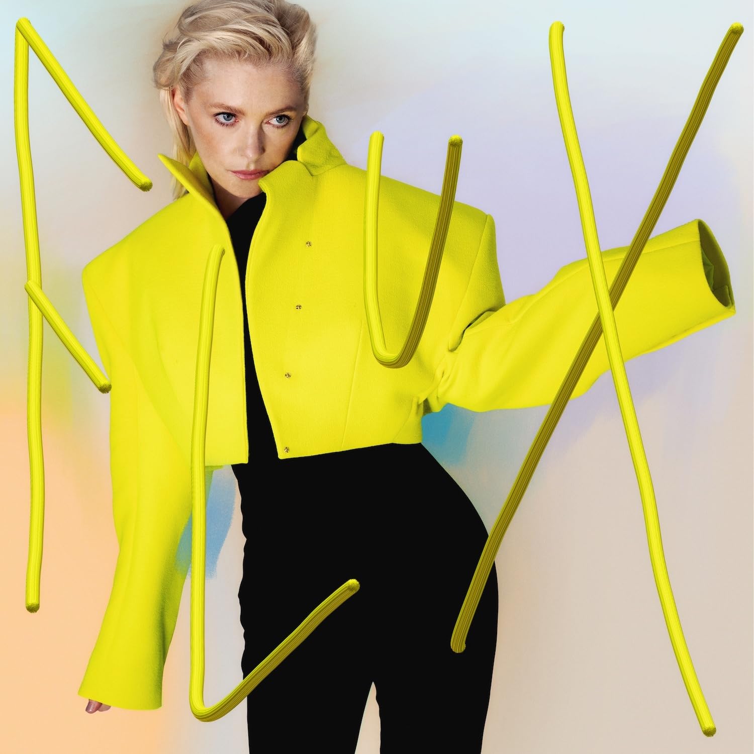 ALISON GOLDFRAPP * FLUX * UK LIMITED YELLOW VINYL + CD w/ SIGNED PRINT * BN&M!
