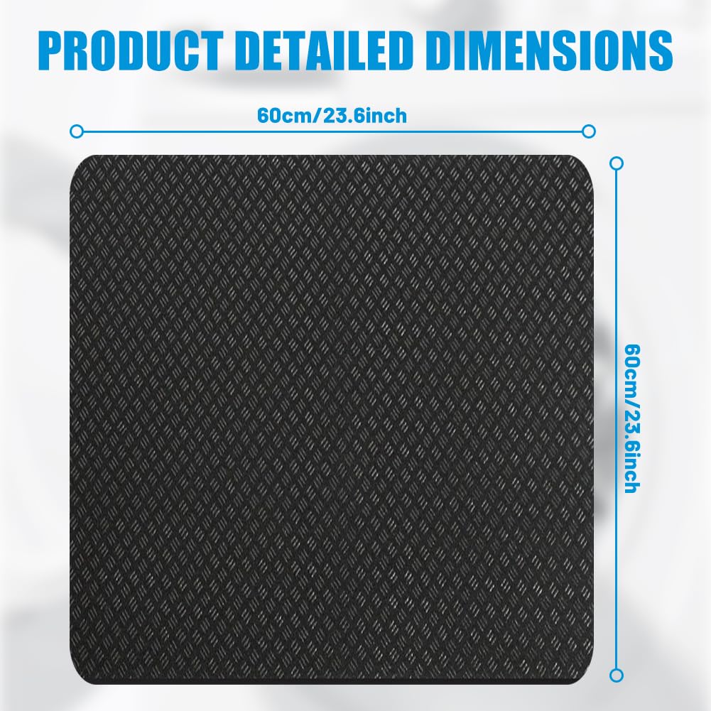 Tapis Anti-Vibration Antidérapant des Deux Côtés pour Machine à Laver, Tapis Antidérapant et sous-Couche pour Machine à Laver, en Caoutchouc Imperméable pour Amortir Les Vibrations