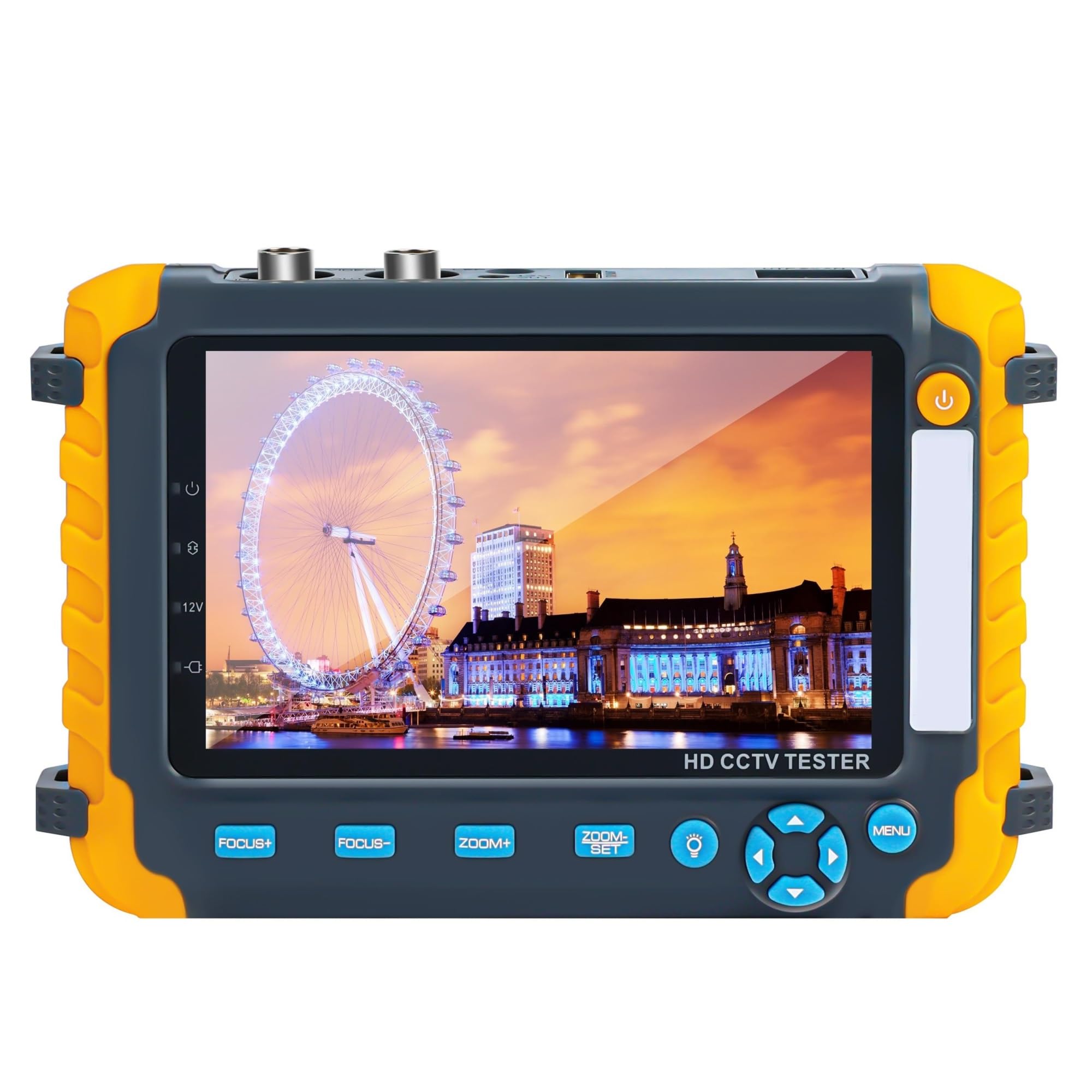 Supporto per tester CCTV per telecamera IP IV8W CCTV Tester 4 In 1 CVBS AHD TVI CVI 8MP CCTV Tester AHD Monitor Video Monitor Tester Test Cavo UTP CCTV Monitor For Fotocamera(IV8W with VGA)