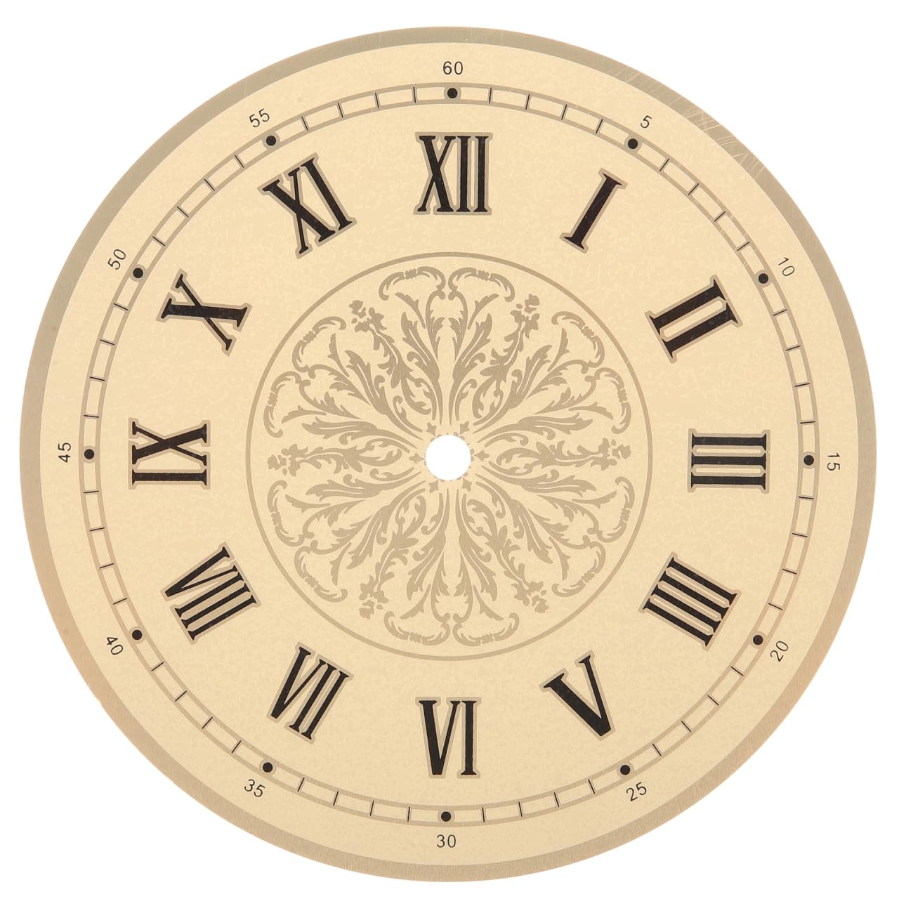 Uhren Antikes Ziffernblatt Uhr Zifferblatt Römische Zahlen Aus Metall  Kaufen Neu Off Weiß