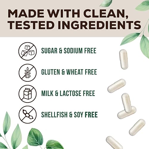 Miniatura 9 de Probióticos 50 mil millones de UFC + 10 cepas  Mezcla diaria de lactobacilos probióticos para apoyo inmunológico, digestivo y de salud intestinal,