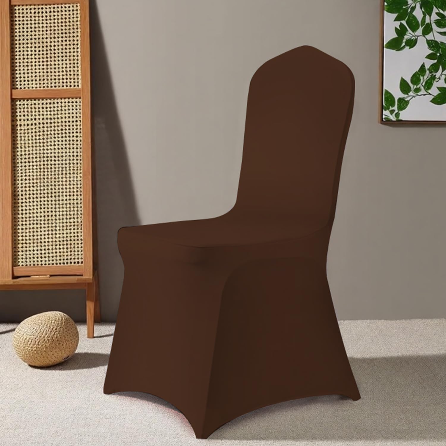 Blueb,10pcs, Chair Cover Dining Chair Slipcover 4/6/10Pcs Full Wrap Chair Protector Cover Stretch Fabric Chair Protective Slipcovers for Weddings Banquets Ceremony Removable