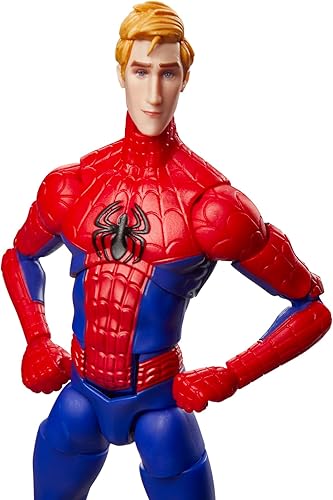 Miniatura 3 de Marvel Legends Series Peter Parker, Spider-Man Into The Spider-Verse Figura de acción coleccionable de 6 pulgadas