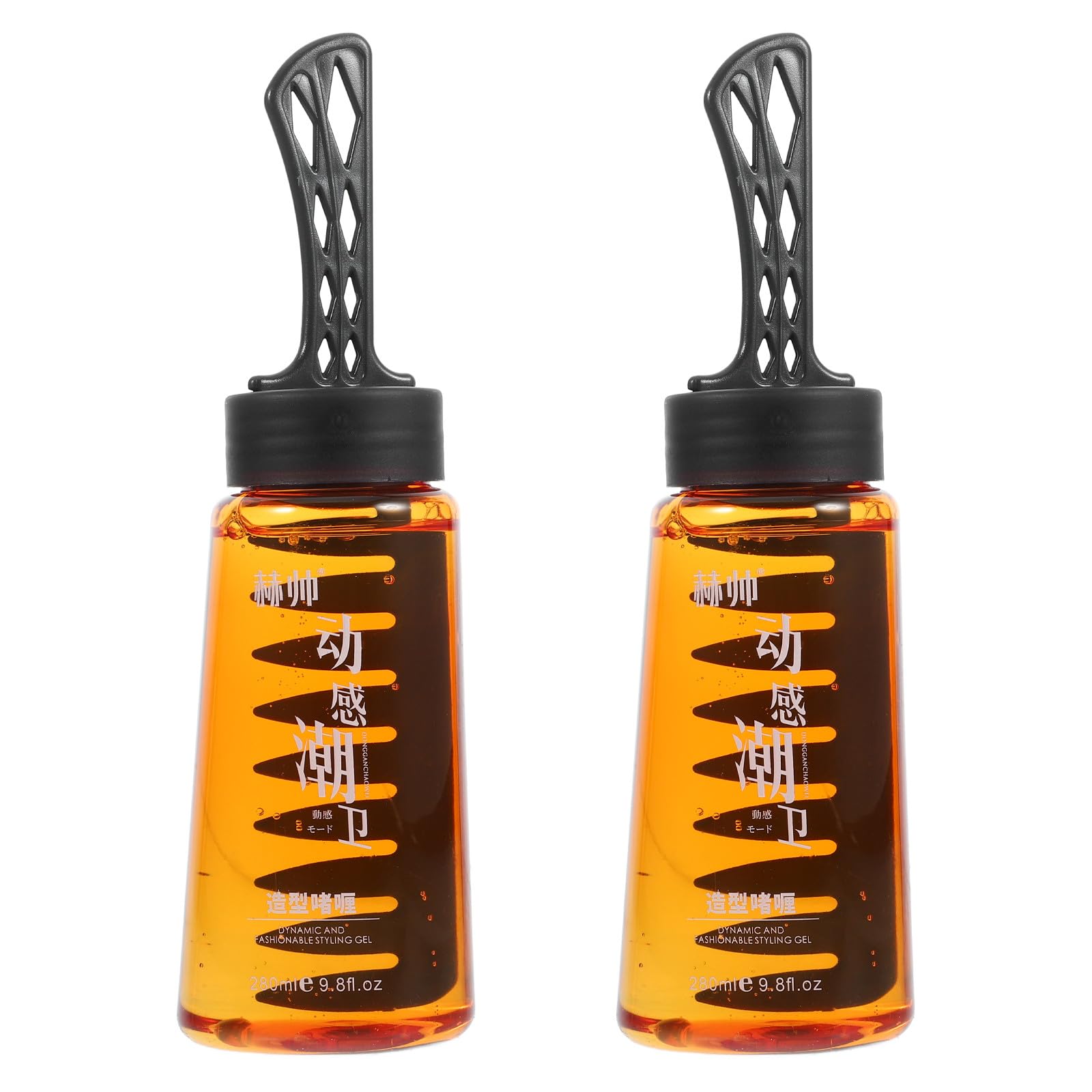 2-in-1 Haargel mit Kamm für Herren Feuchtigkeitsspendendes Styling Gel Schnelltrocknend Haarpflege Zuhause