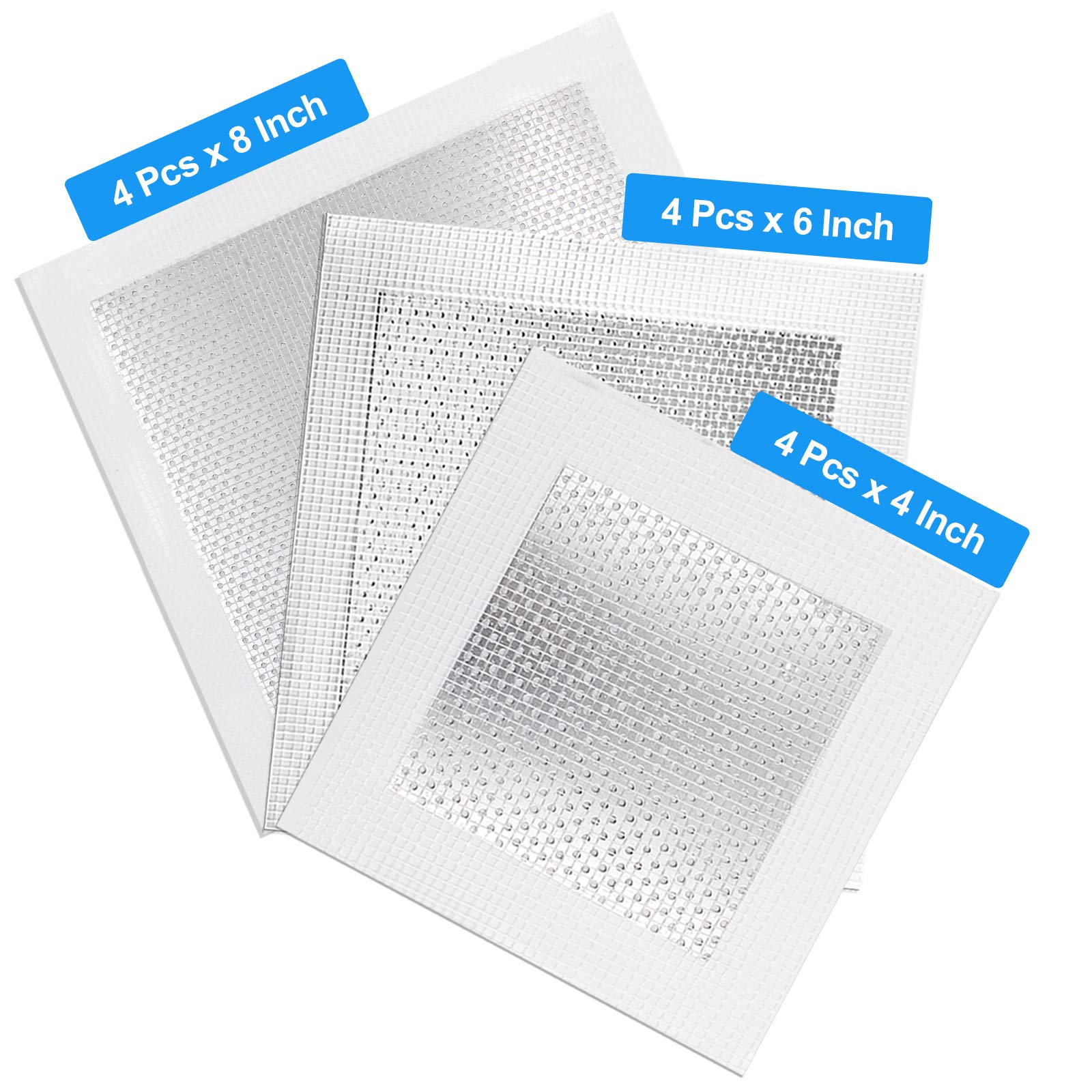 12 In X 12 In Drywall Self-Adhesive Zilimontt Galvanized Alloy Wall ...