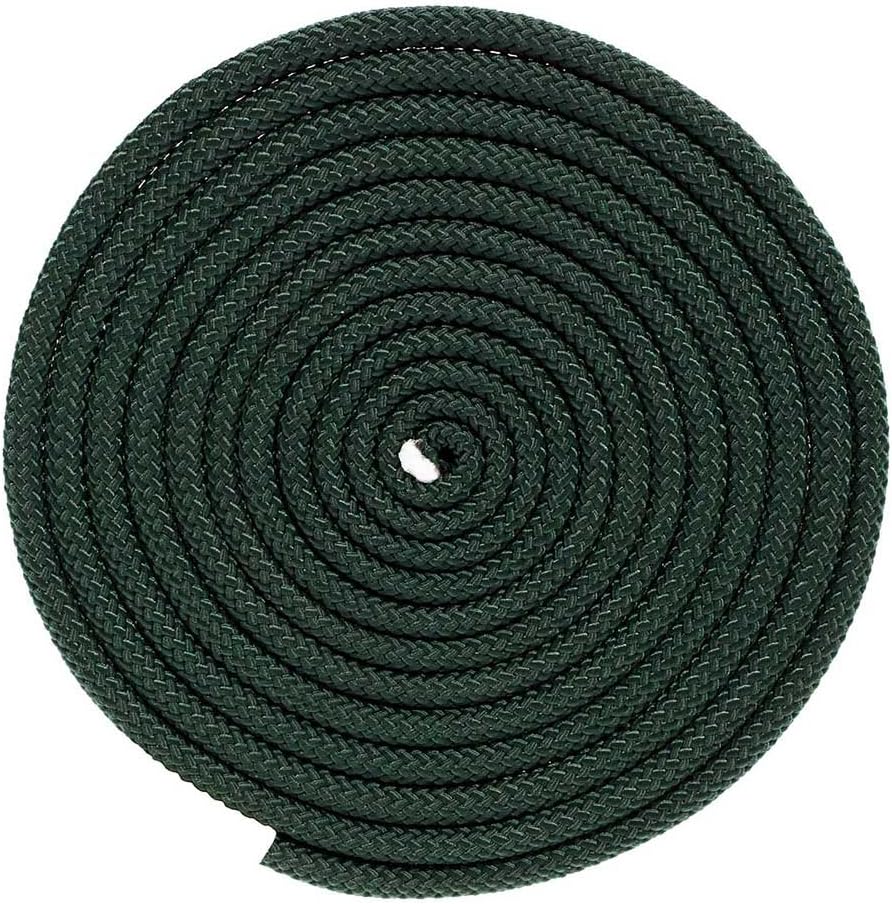 Rope and Cord | Polypropylene Utility Rope – Hunter Green, 100 Feet X 3/8" | Great for Water Sports, Gardens, Boating, and Yachting