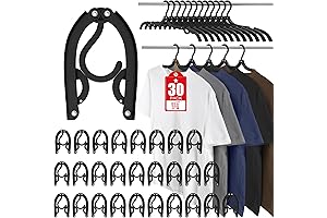 Superior Space-saving Folded Hanger