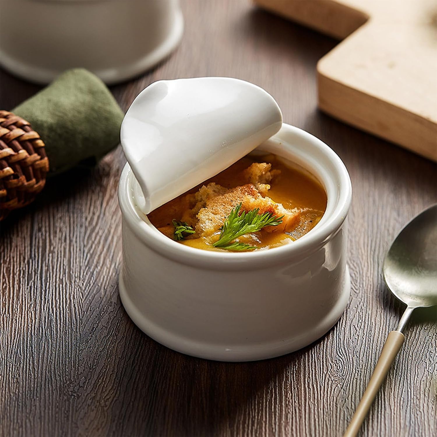 Ceramic Ramekin with Lid