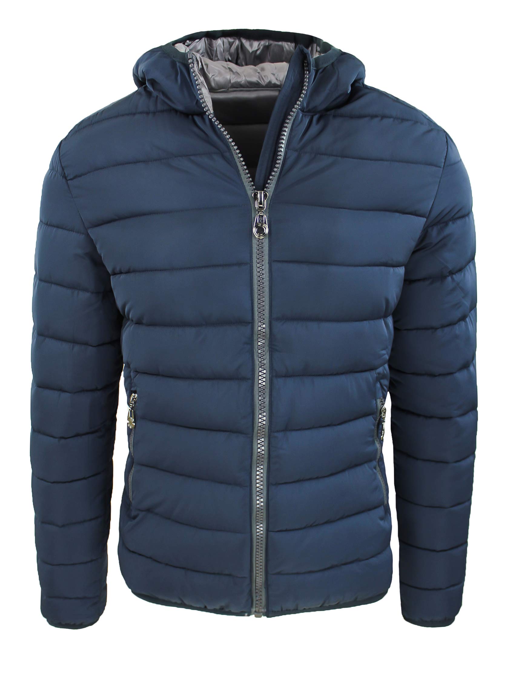 Giubbotto Piumino Uomo Evoga Invernale - Impermeabile, Slim Fit, Con Tasche Zip E Polsini Elastici - Foto 6