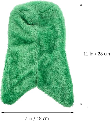 Miniatura 4 de Parrot - Manta de forro polar para acurrucarse con diseño de pájaro cálido para colgar, cama nido de felpa cálida para dormir, cabaña para cacatúas,