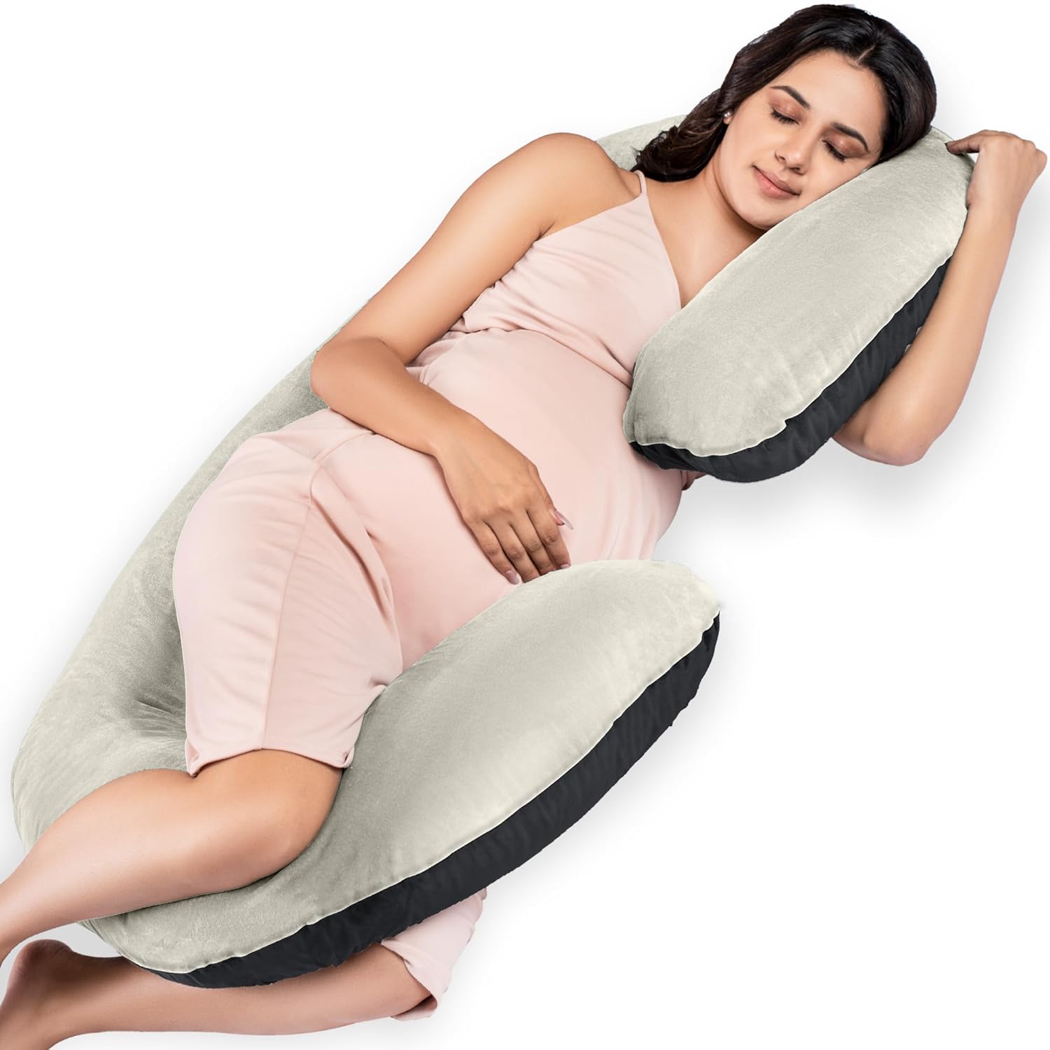 MY ARMOR Full Body C Shaped Pregnancy Pillow for Maternity & Baby