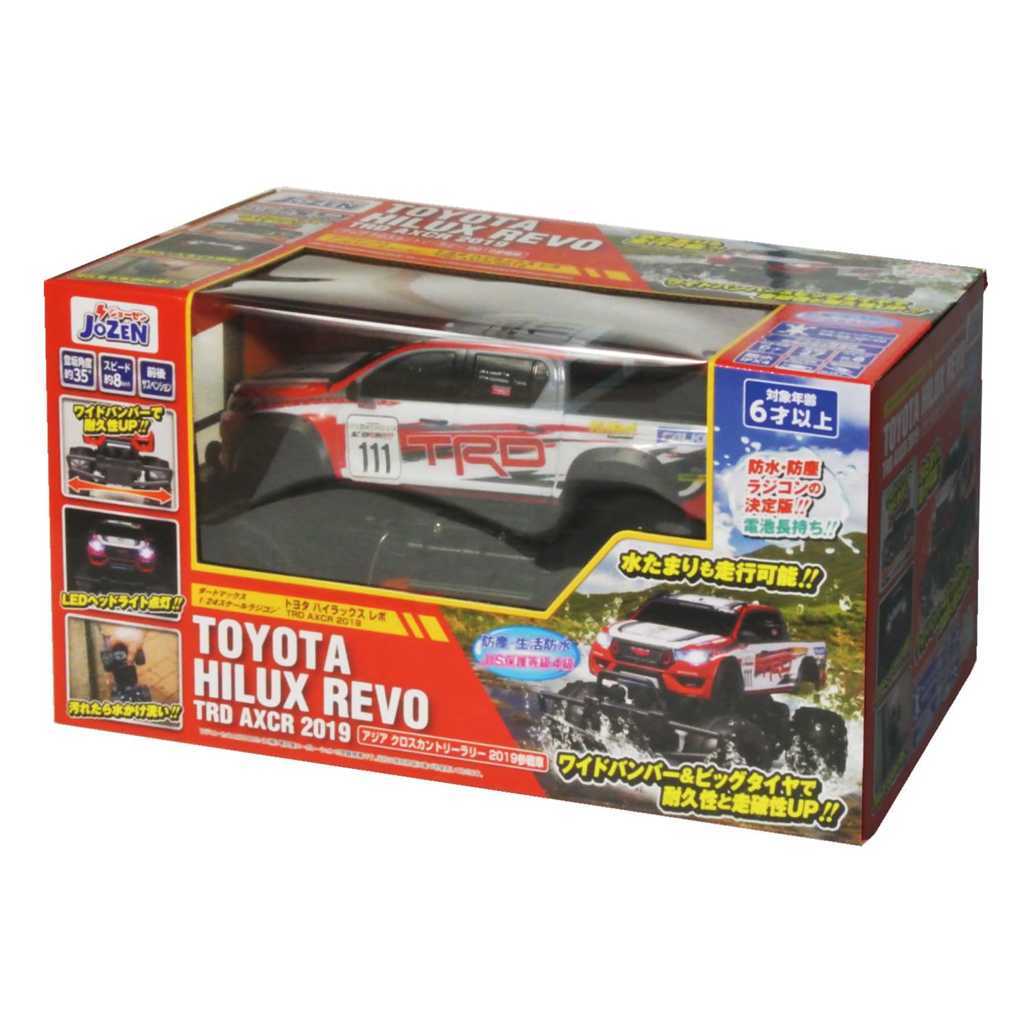 Amazon.co.jp: ジョーゼン(Jozen) 1/24 トヨタ ハイラックス レボTRD