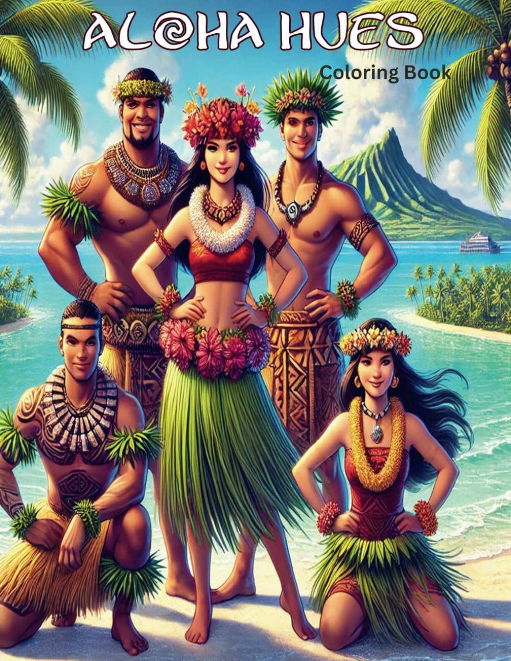Aloha Hues Coloring Book (SHADES OF YOU)