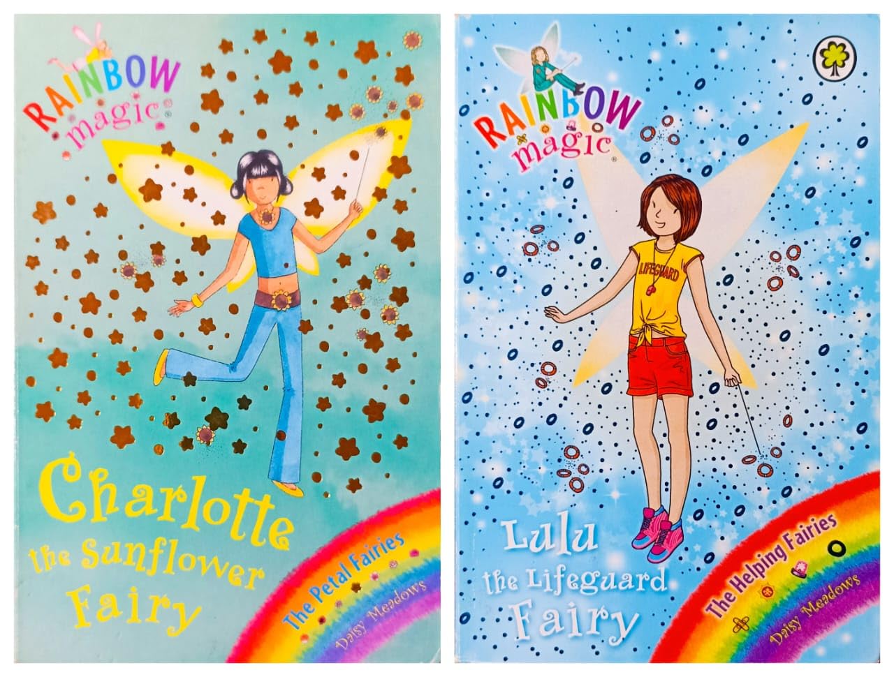 Rainbow Magic Combo ( Charlotte the sunflower fairy & Lullu the