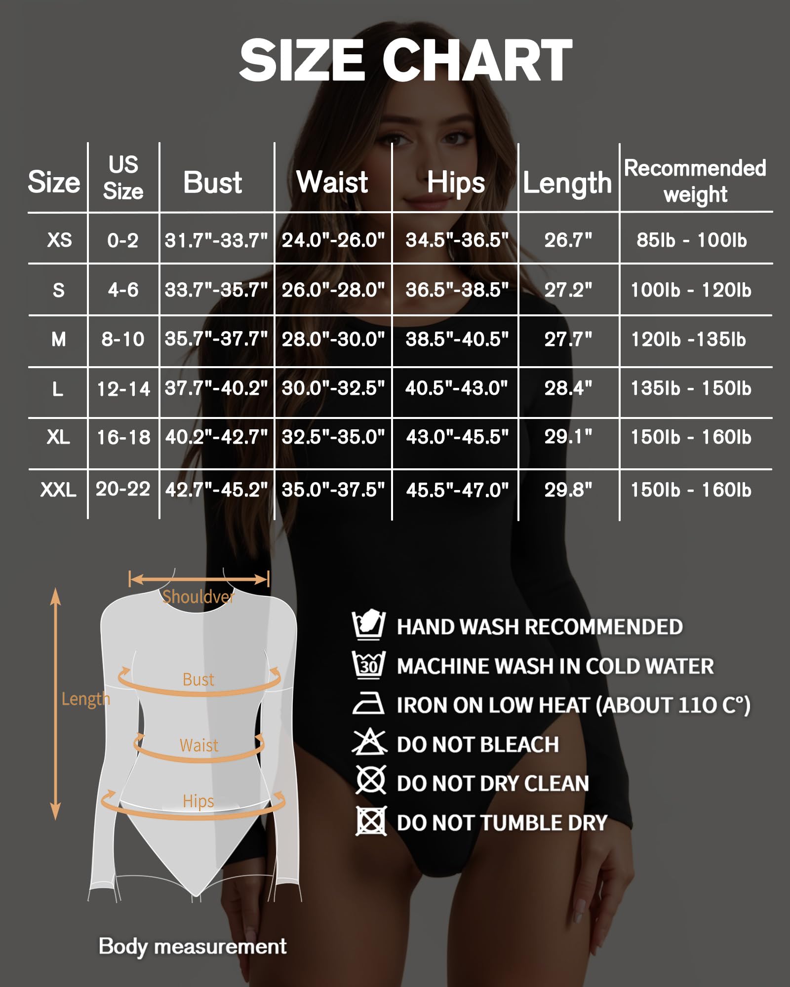 Womens Long Sleeve Body Suits Crew Neck Thong Bodysuits Shirts Trendy Fall Going Out Tops Y2k 2025