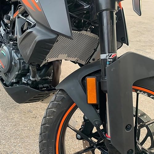 Miniatura 2 de AL-mart - Cubierta protectora de rejilla protectora de aluminio para motocicleta KTM 390 Adventure 2020-2023