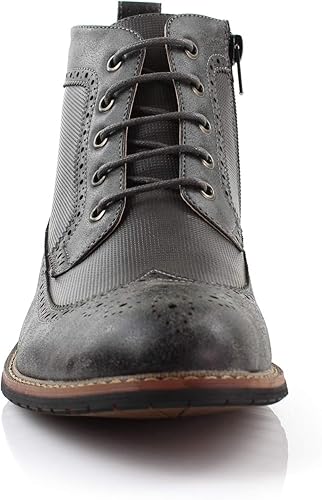 Miniatura 3 de Ferro Aldo Raymond MFA806031 para hombre Casual Brogue mediados de la parte superior cordones uniforme vestido botas
