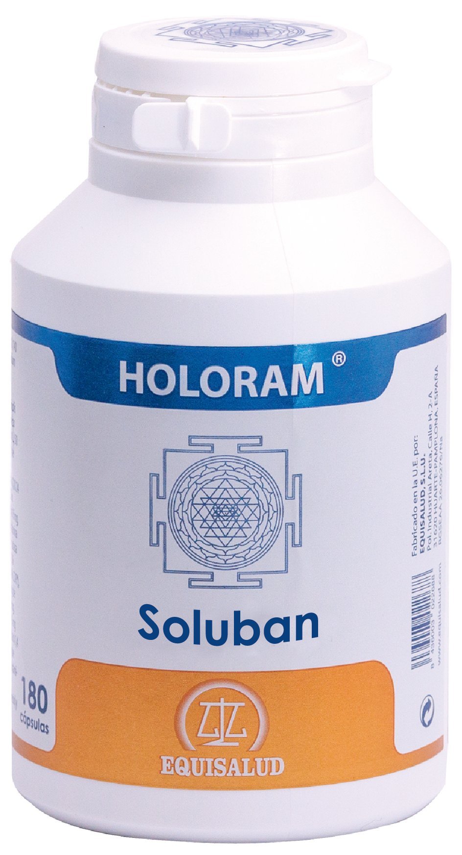 HoloRam® Soluban 180 gélules. Bio-régulateur sélectif de l'immunité anti-bactérienne.