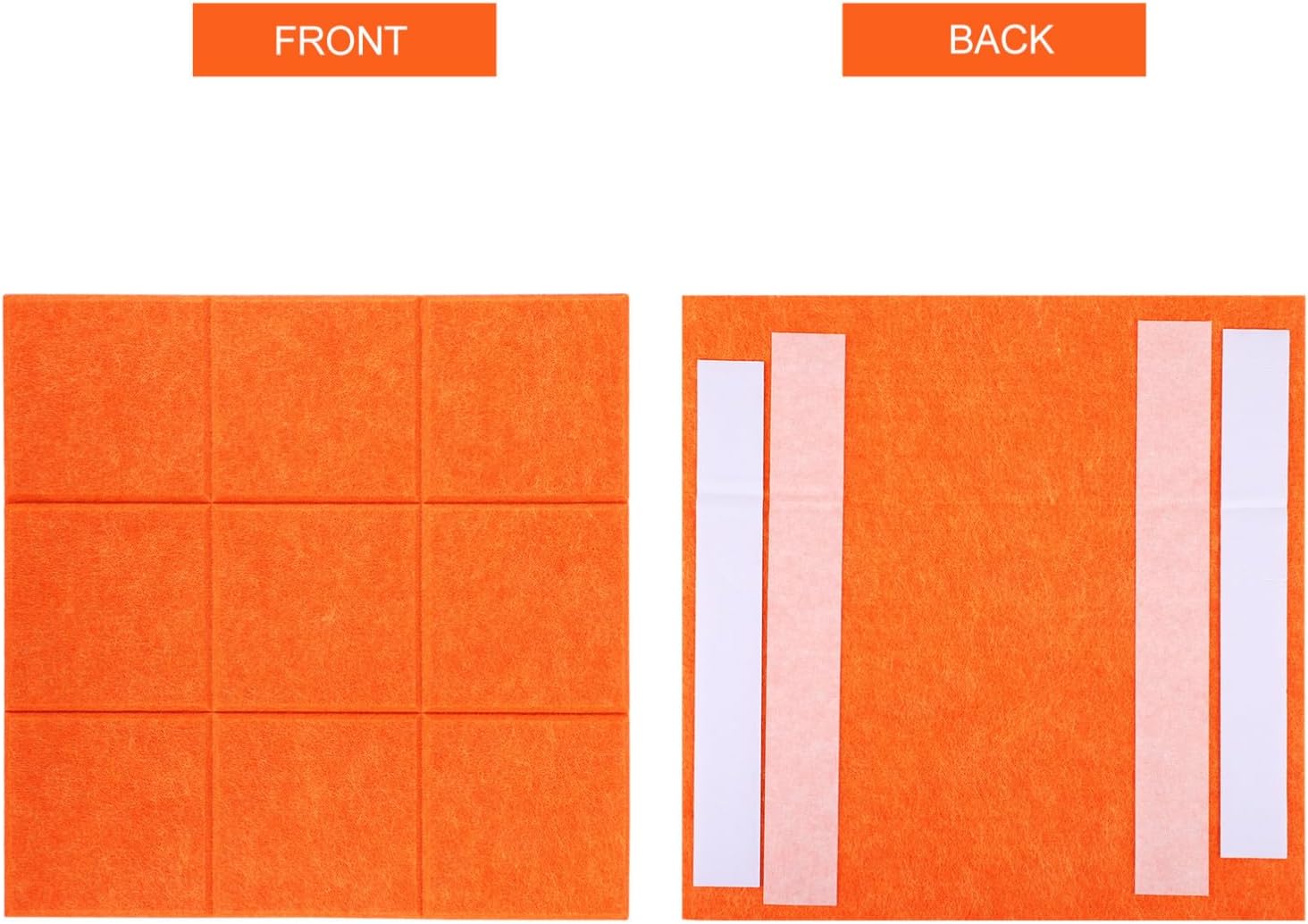 Creative Felt Board Self Adhesive Wall Bulletin Board for Home Office and School Decor Versatile Message Display for Photos Notes and Keys Easy Application